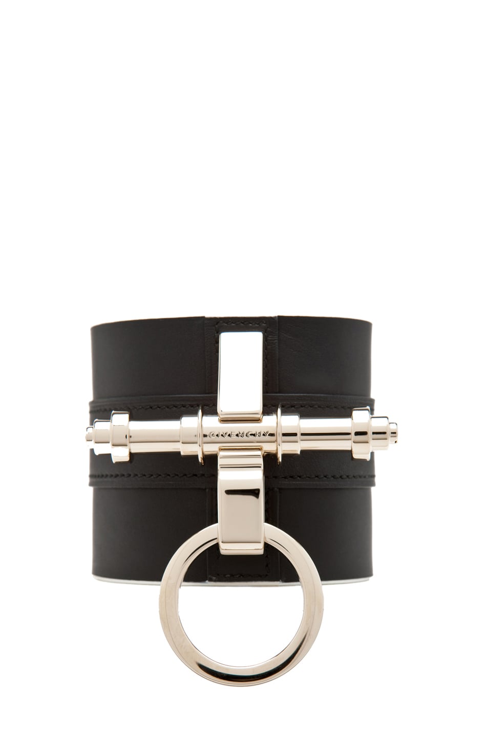 Image 1 of Givenchy Obsedia Large Cuff in Black & White
