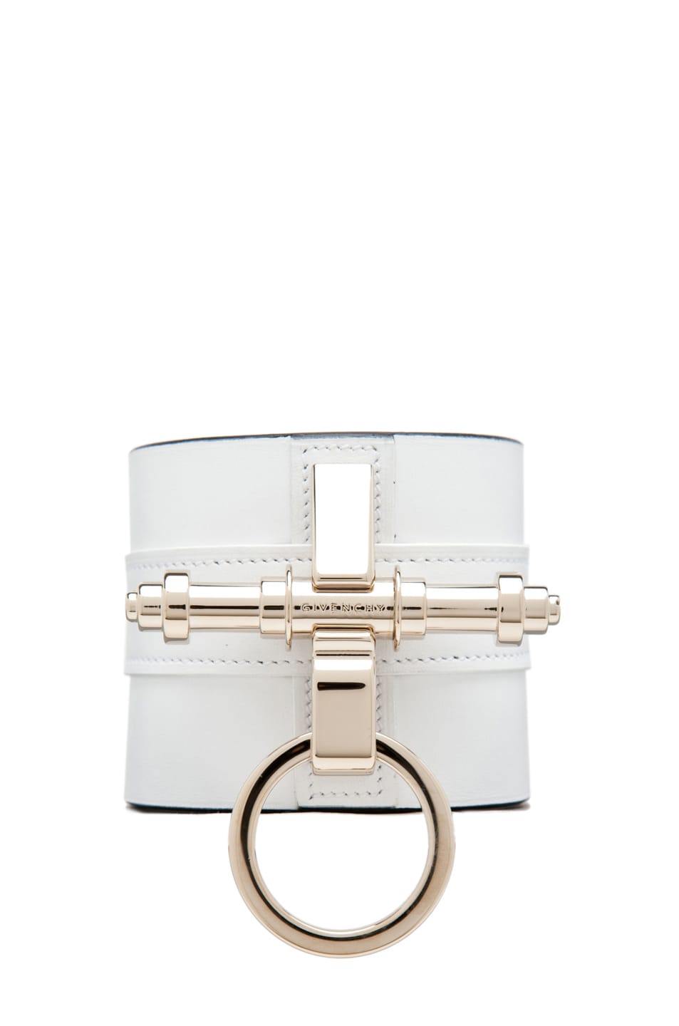 Image 1 of Givenchy Obsedia Large Cuff in White & Black