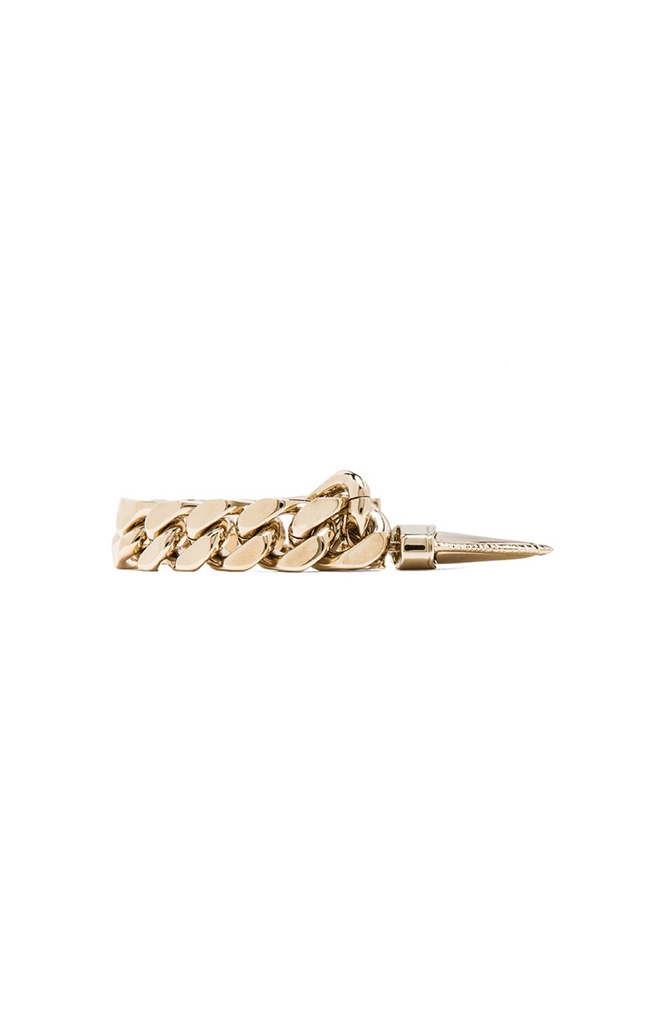 Givenchy Shark Tooth Bracelet In Gold Fwrd Image 2 Of Givenchy Shark Tooth Bracelet In Gold