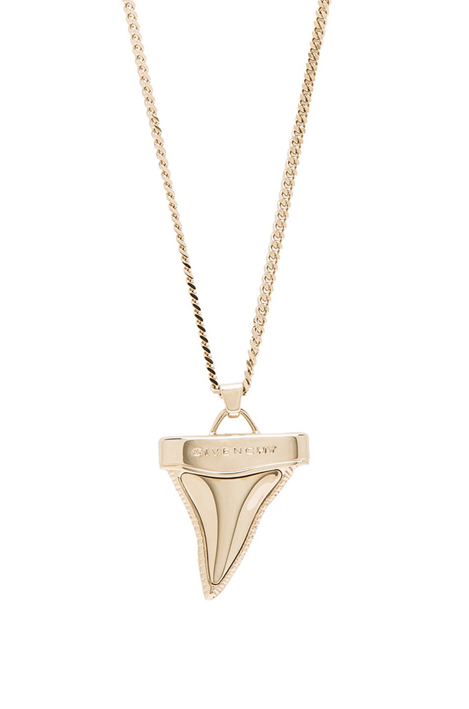 Image 1 of Givenchy Shark Tooth Small Necklace in Gold