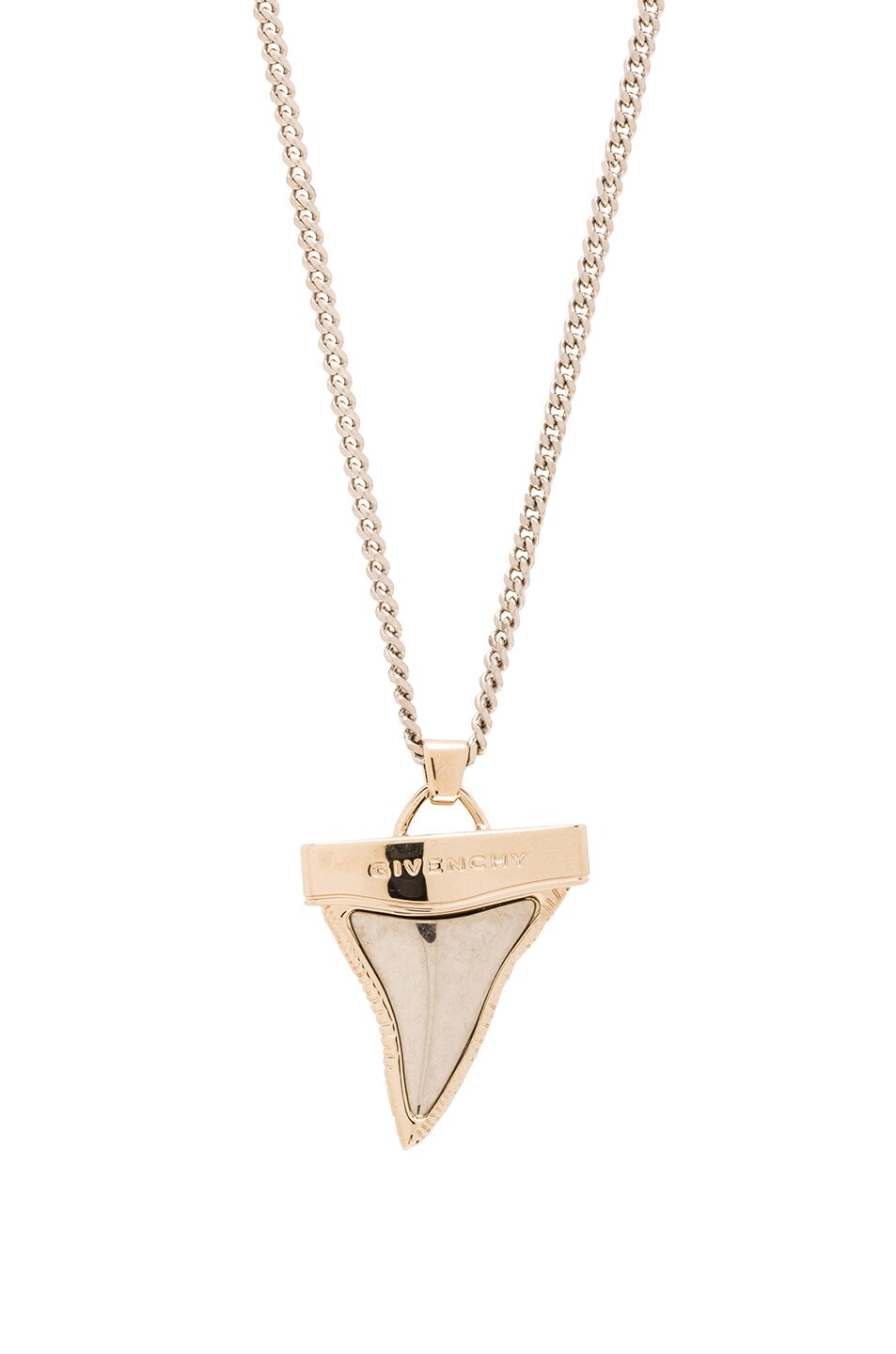Image 1 of Givenchy Small Shark Tooth Necklace in Multi