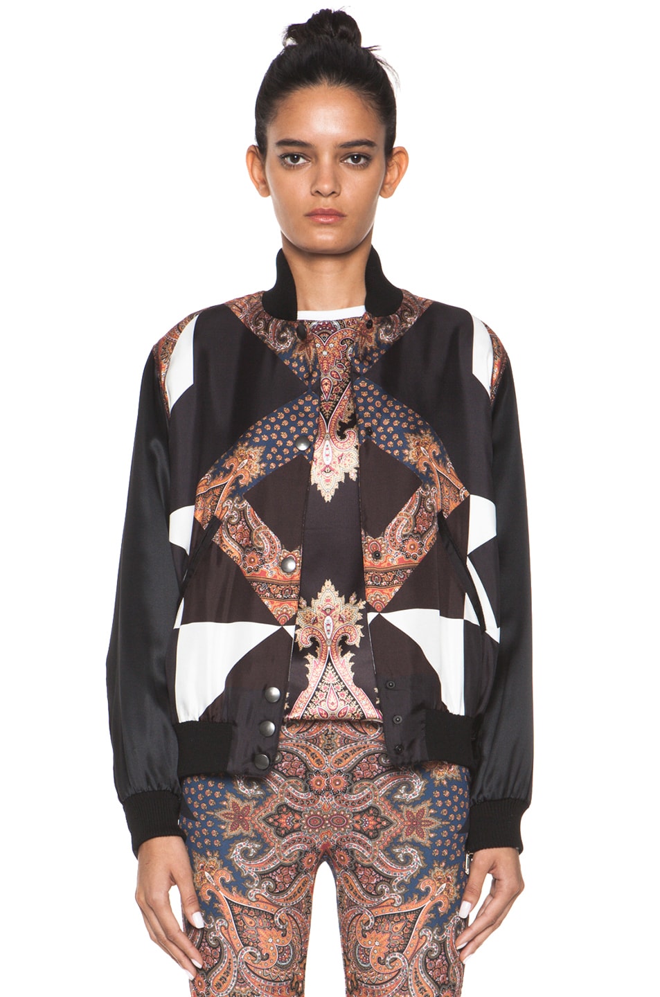 Image 1 of Givenchy Bomber Jacket in Multi