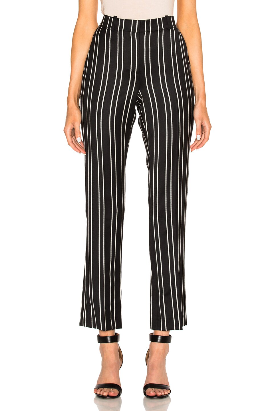 Image 1 of Givenchy Jacquard Stripe Pant in Black