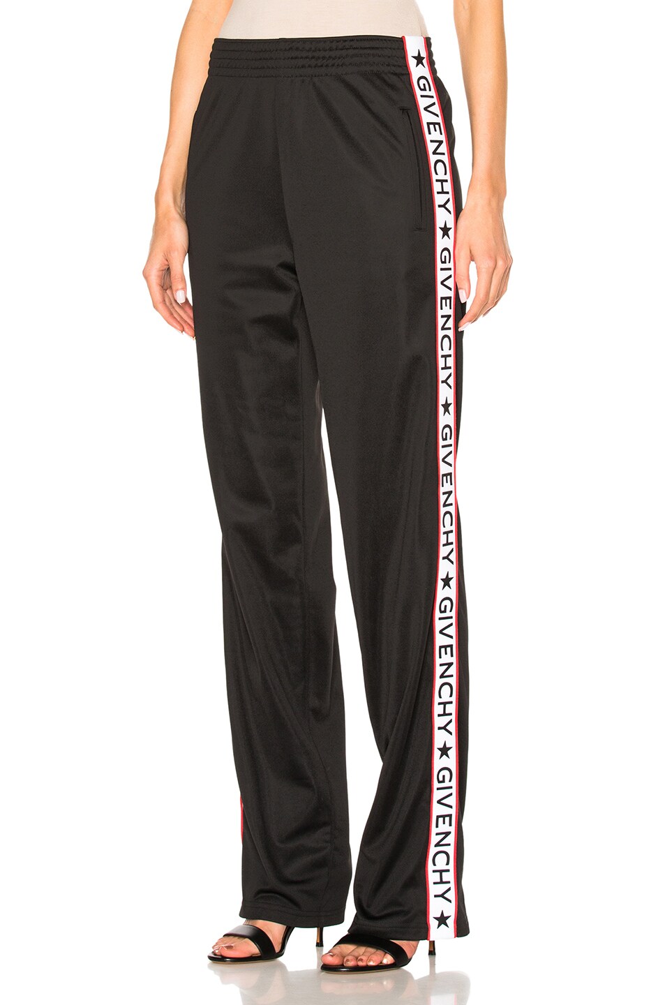 Image 1 of Givenchy Band Track Pant in Black