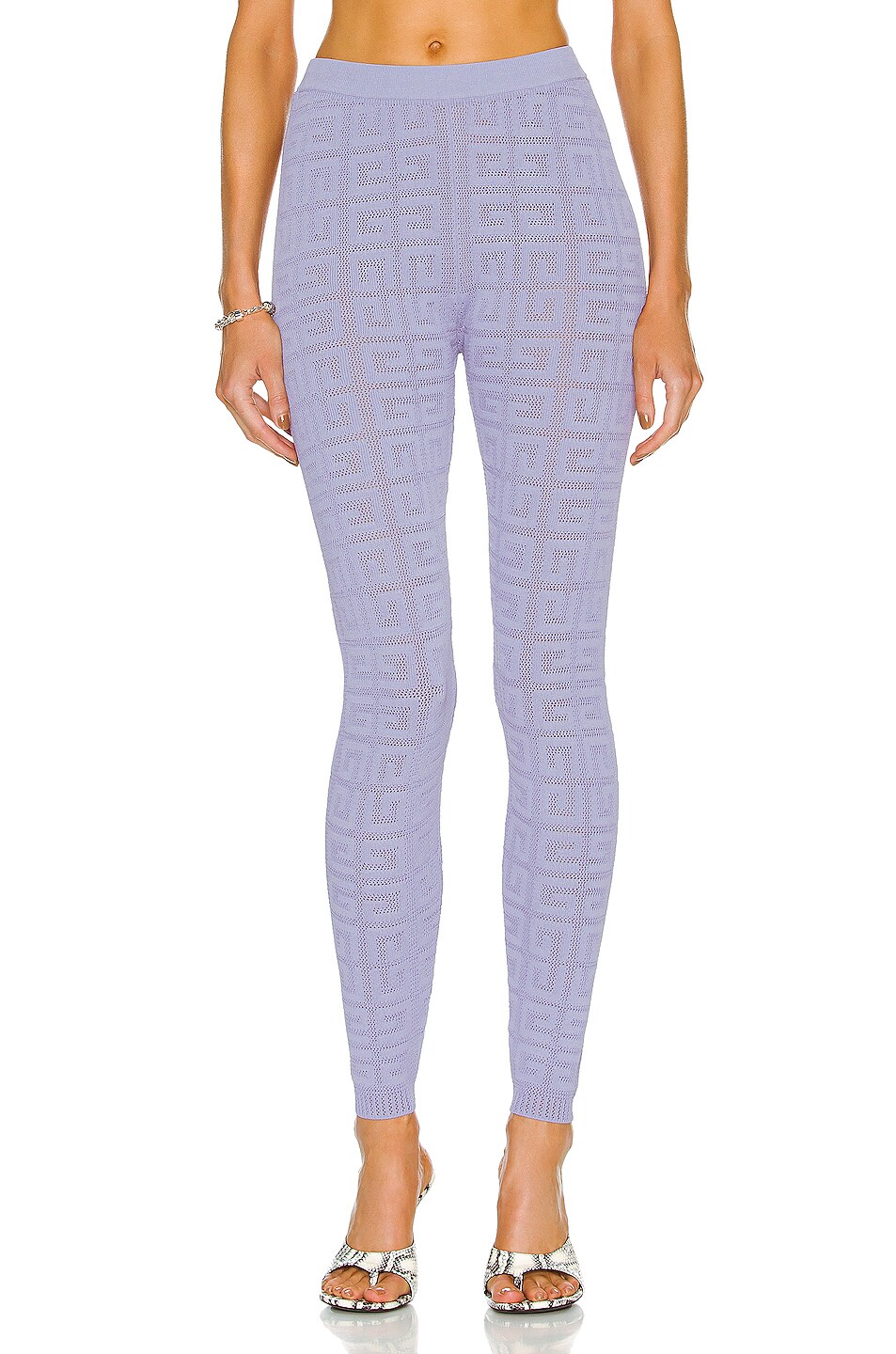 Givenchy All Over 4G Legging in Lilac | FWRD