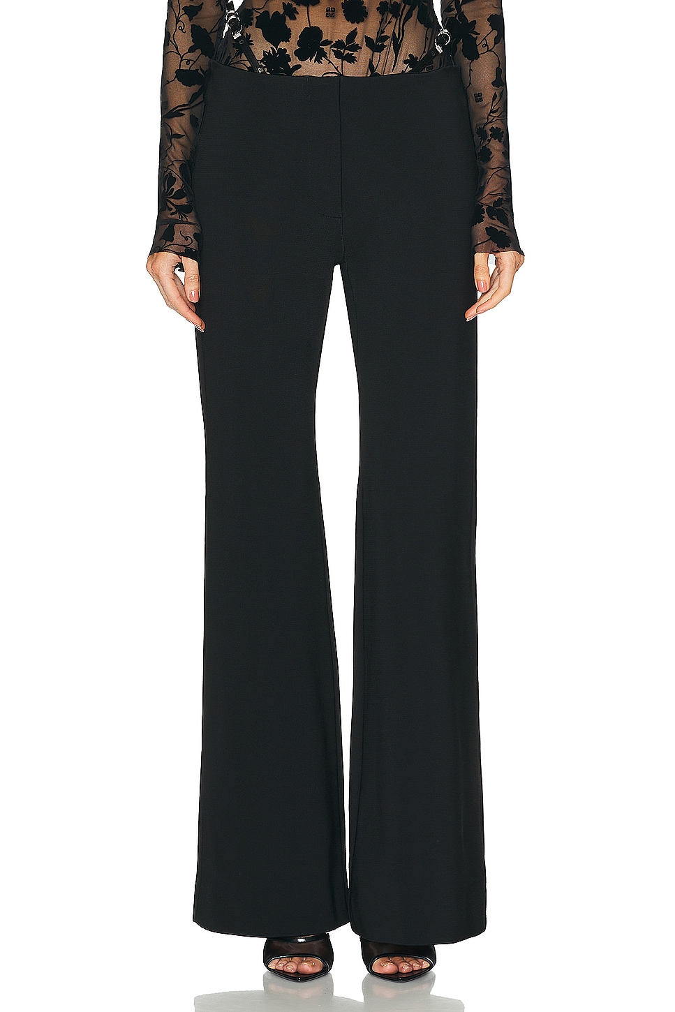 Image 1 of Givenchy Voyou Belt Pant in Black