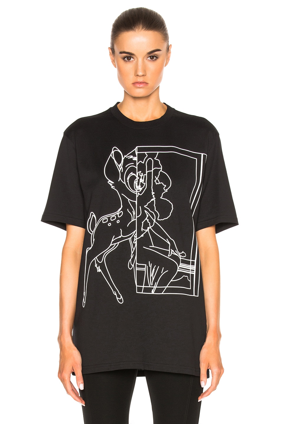 Image 1 of Givenchy Bambi Tee in Black