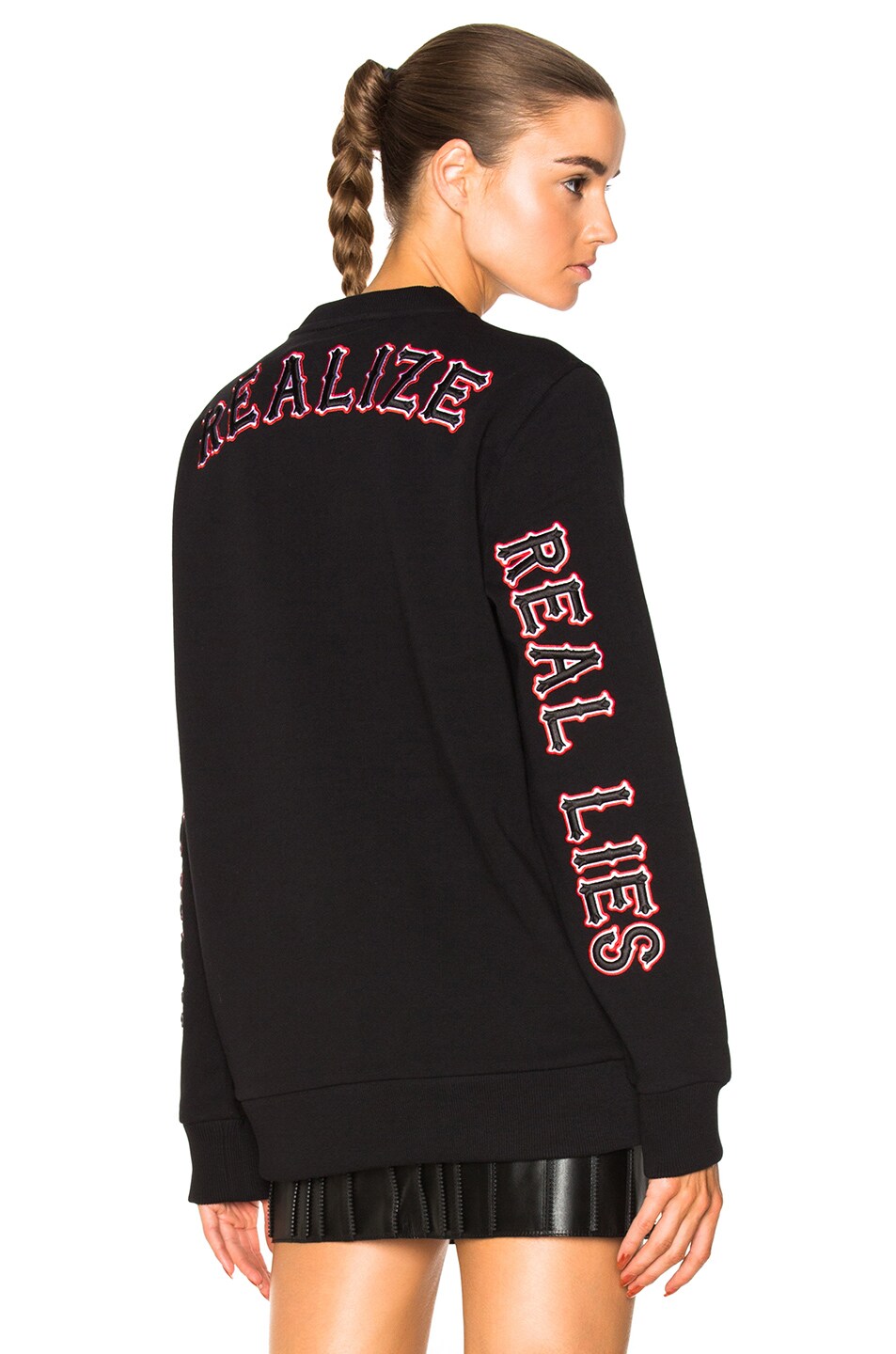 Image 1 of Givenchy Sweatshirt with Patches in Black