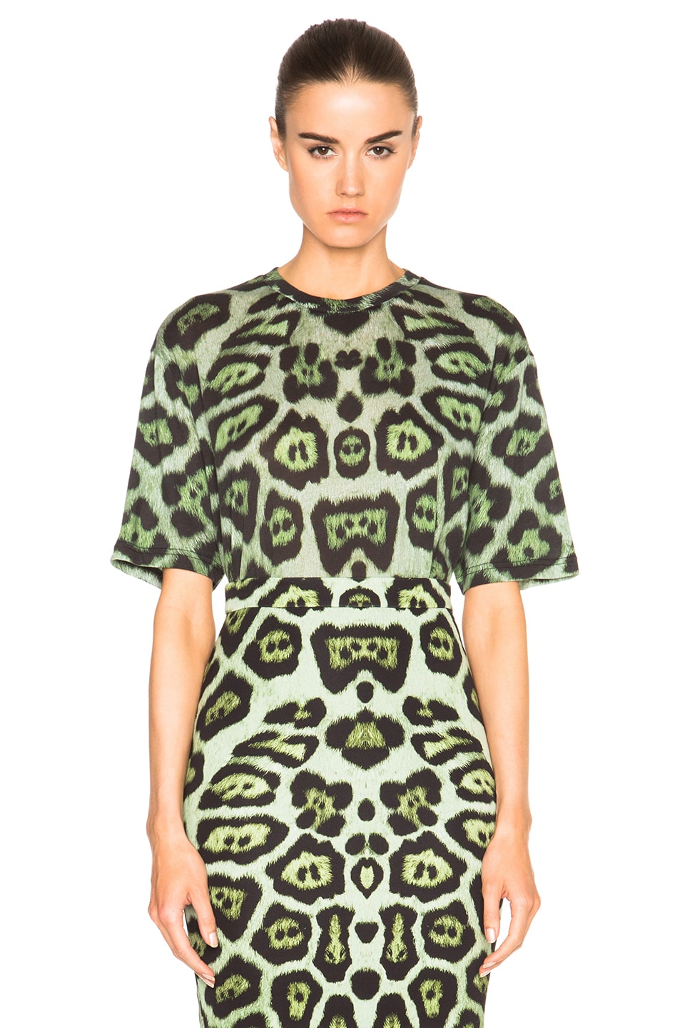 Image 1 of Givenchy Leopard Print Tee in Multi