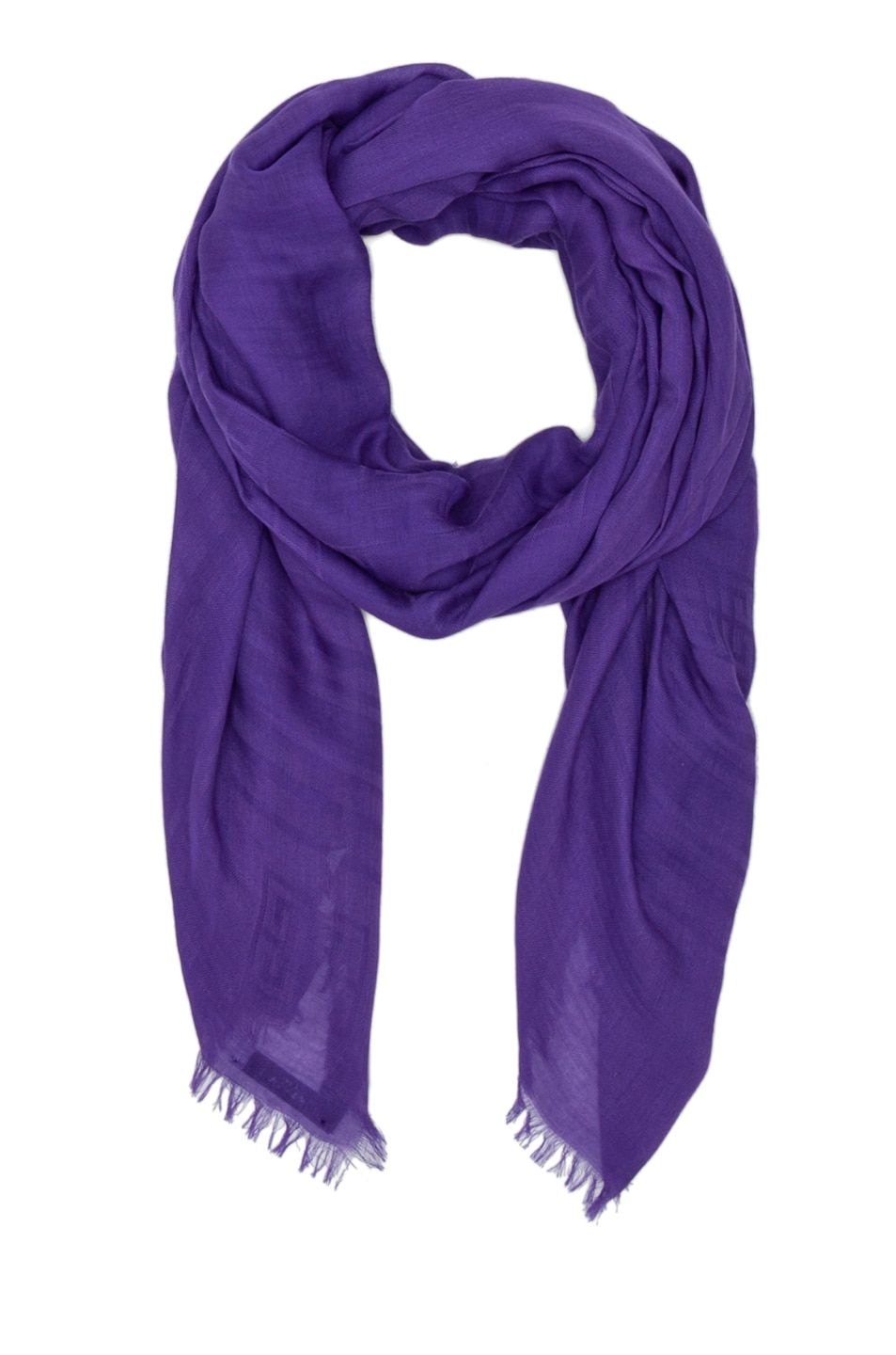 Image 1 of Givenchy Chessboard Jacquard Scarf in Purple