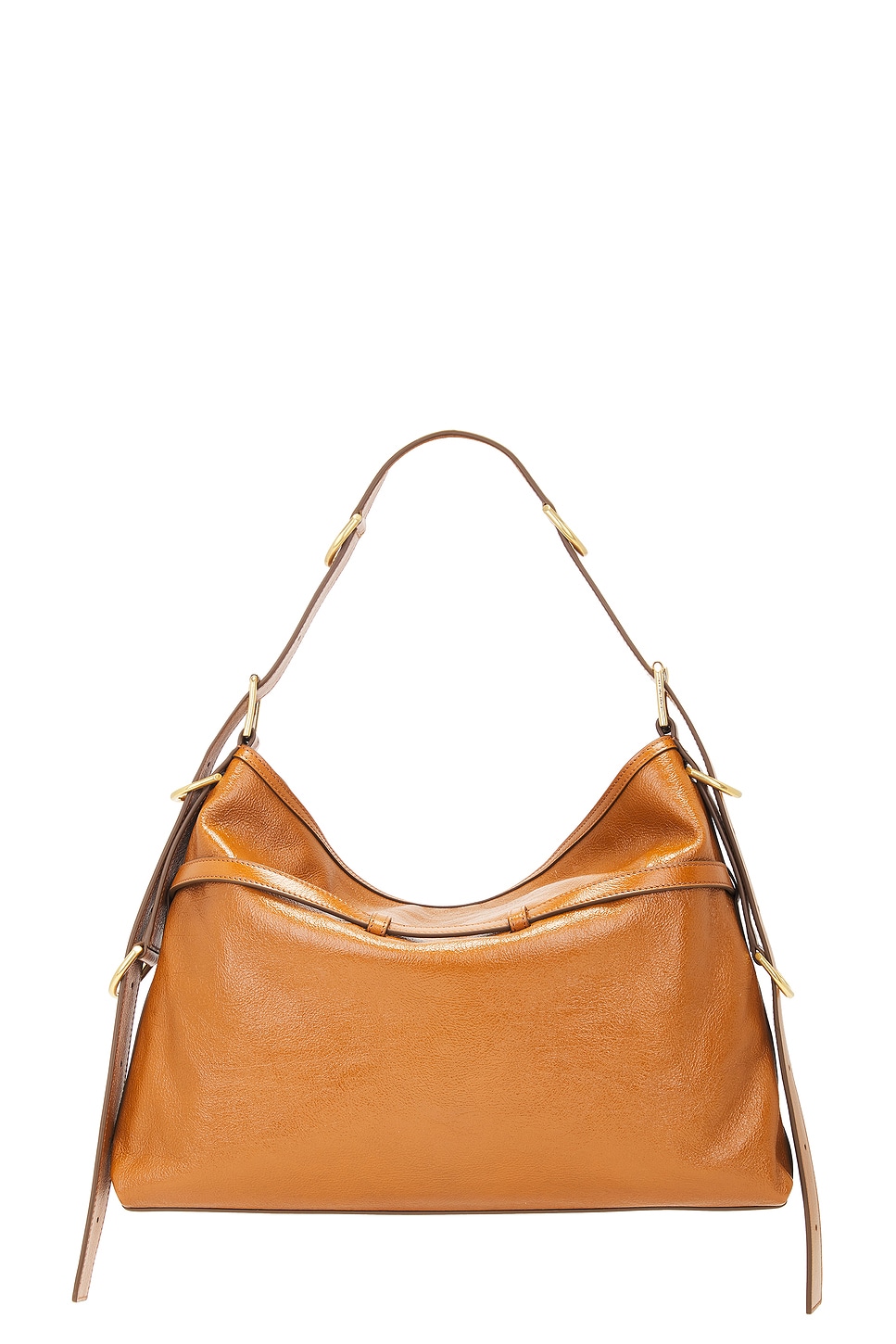 Shop Givenchy Medium Voyou Bag In Soft Tan