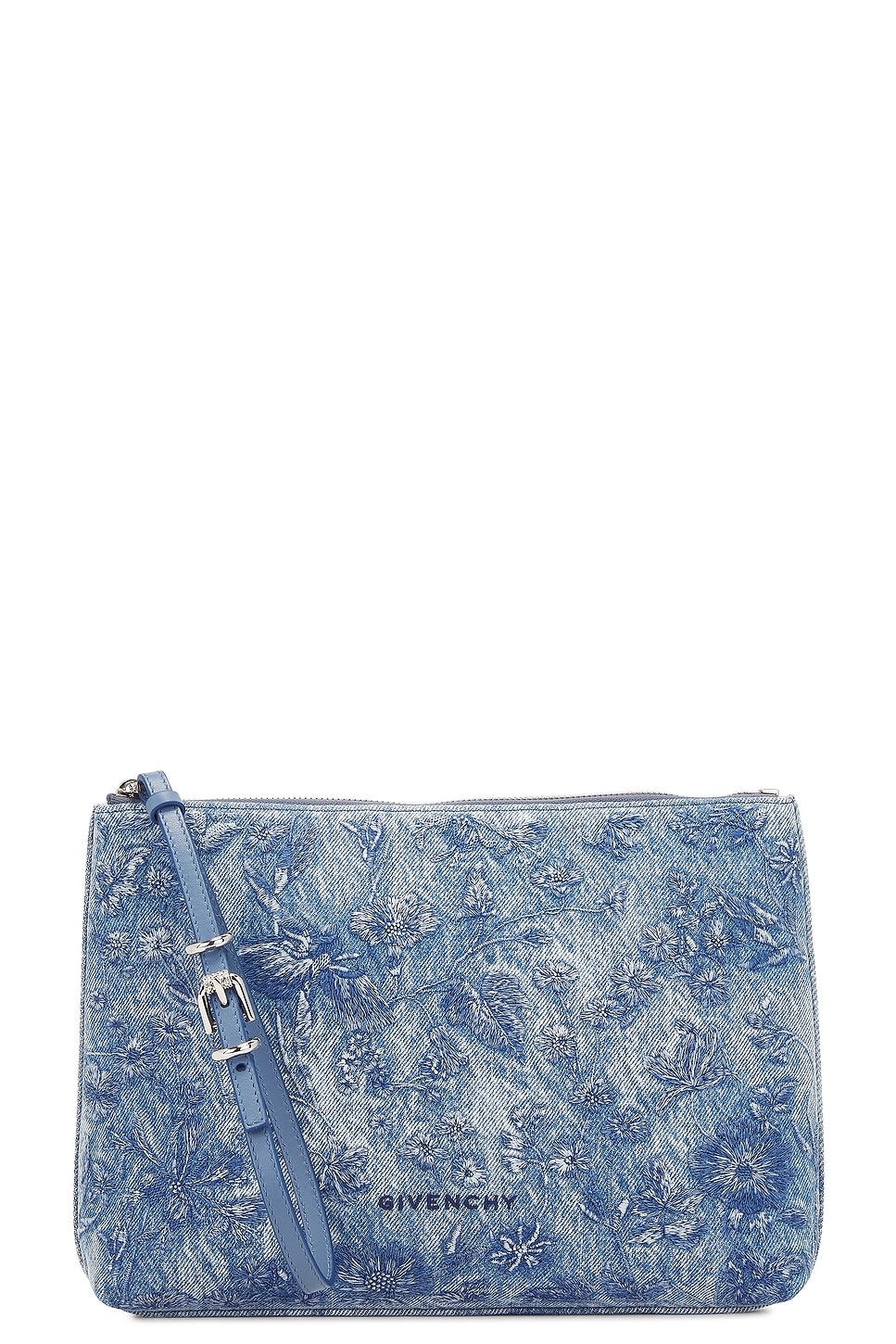 Givenchy Voyou Travel Pouch In Medium Blue