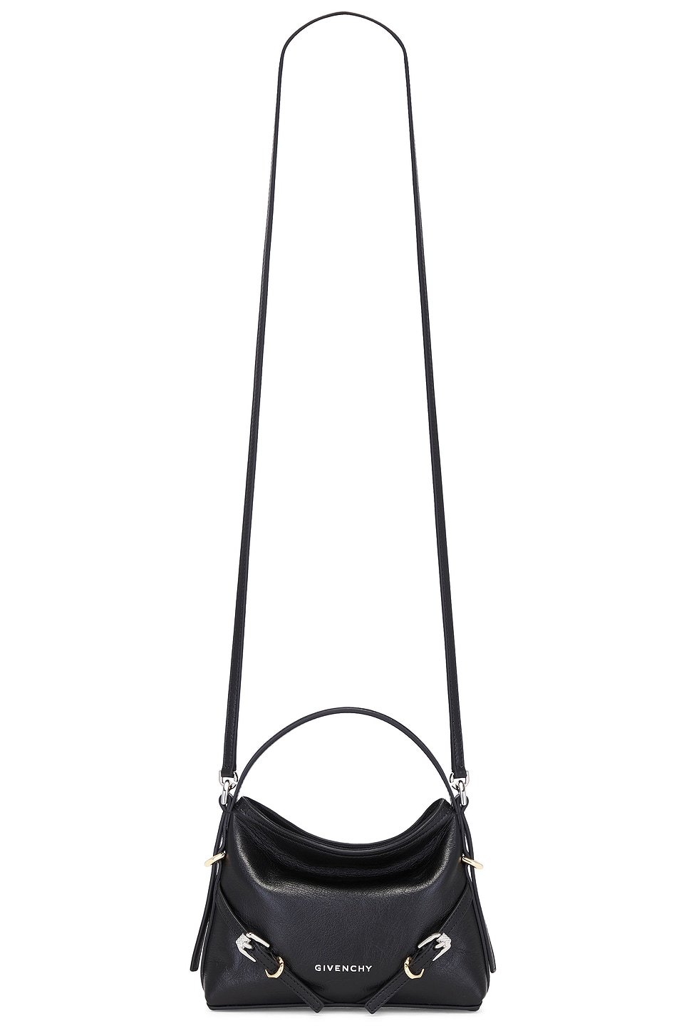 Shop Givenchy Nano Voyou Bag In Black