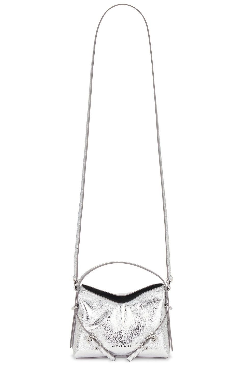 Givenchy Nano Voyou Bag In Light Silvery