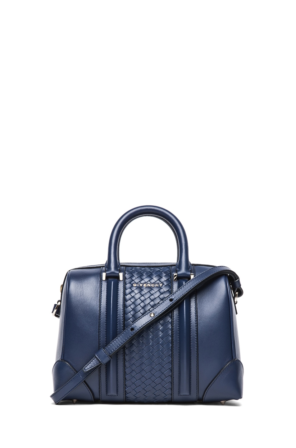 Image 1 of Givenchy Lucrezia Mini Braided in Dark Blue