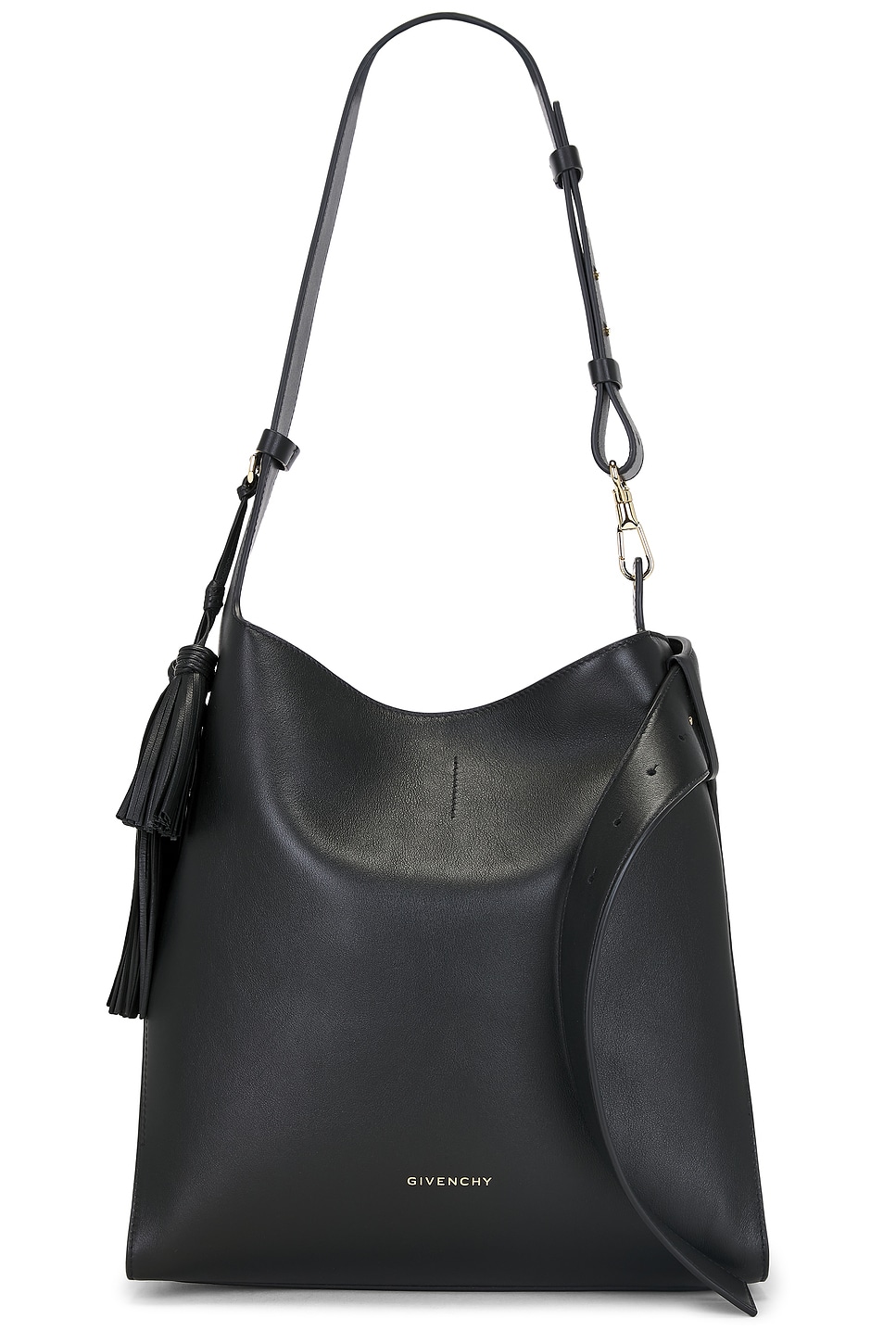 Medium Day Hobo Bag in Black