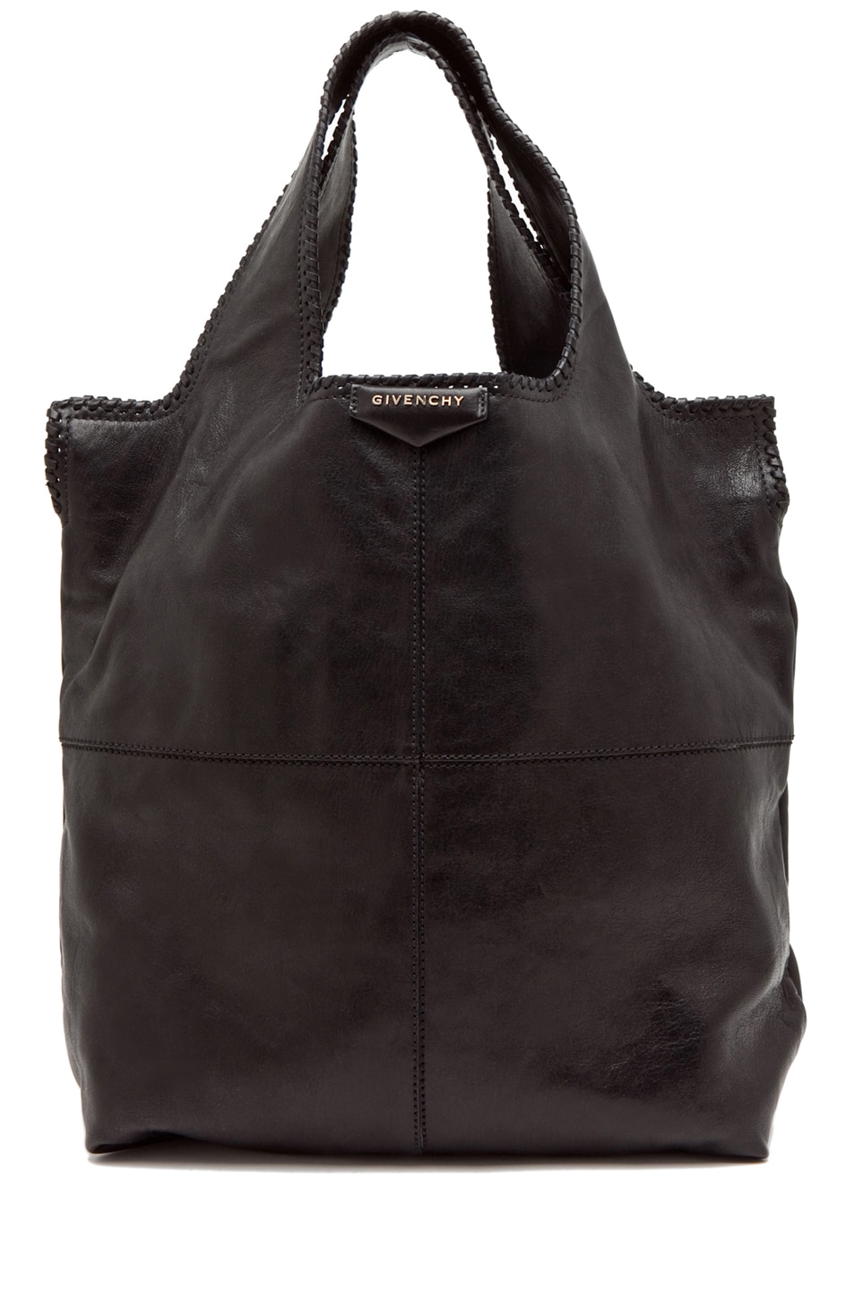 Image 1 of Givenchy Big Whipstitch Tote in Black