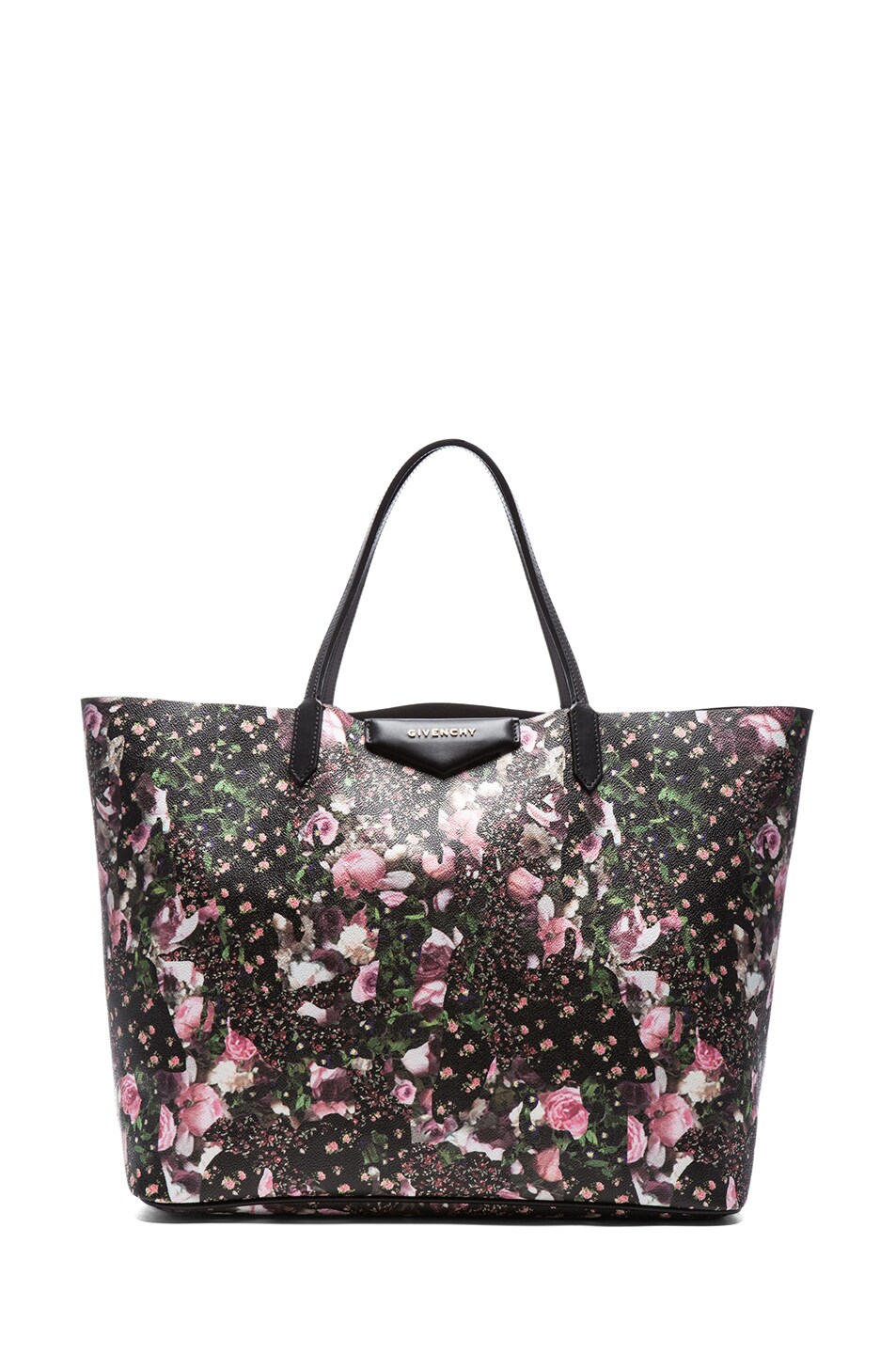 Image 1 of Givenchy Printed Canvas Antigona Tote in Floral