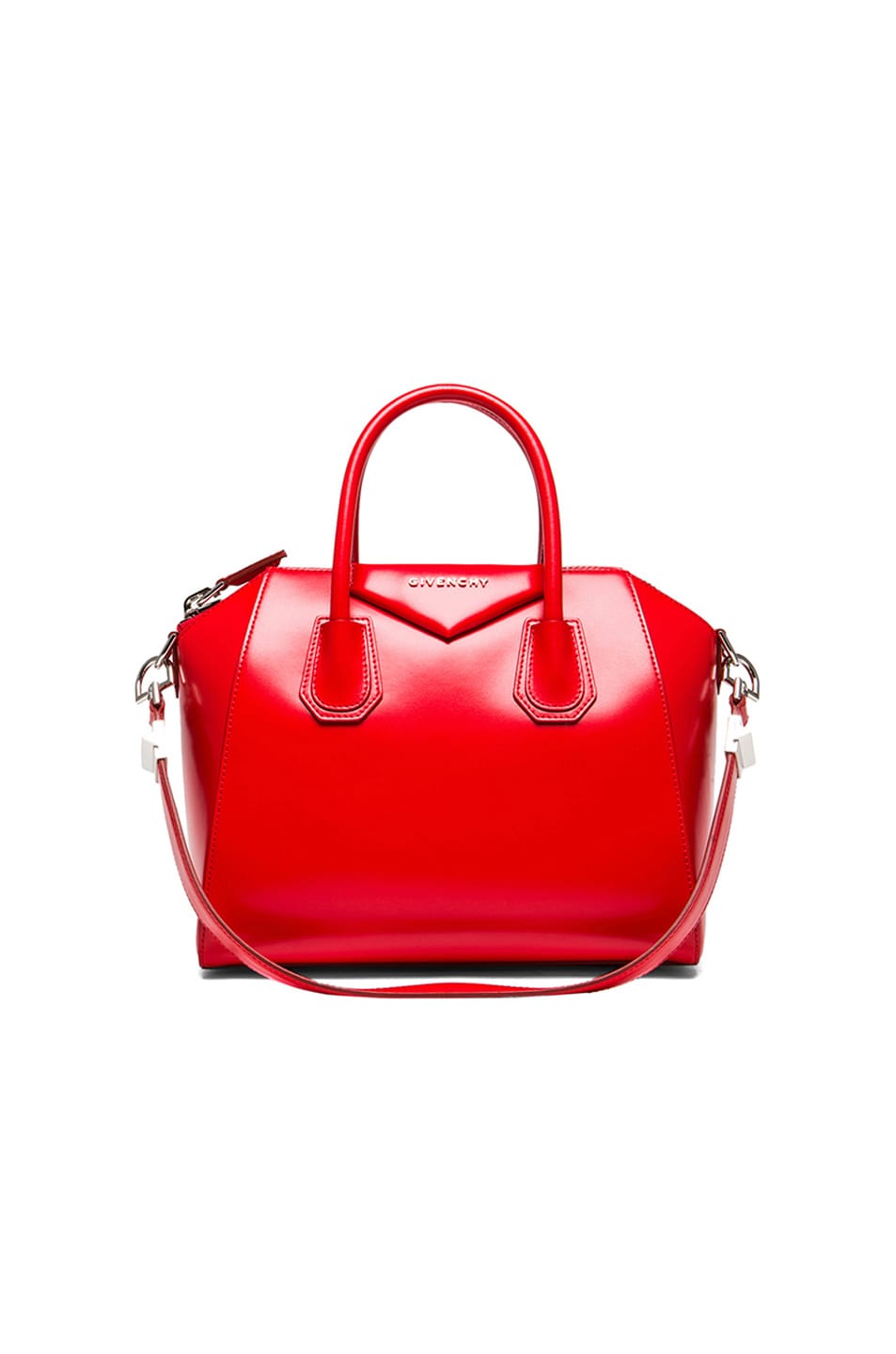 Image 1 of Givenchy Small Antigona in Medium Red