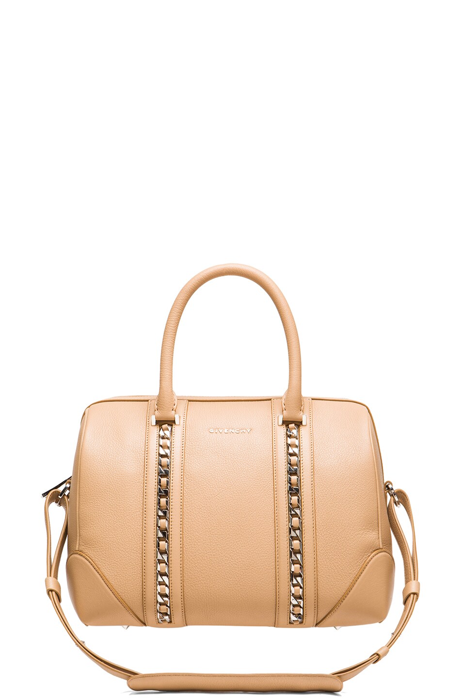Image 1 of Givenchy Chain Animation Medium Lucrezia in Light Beige