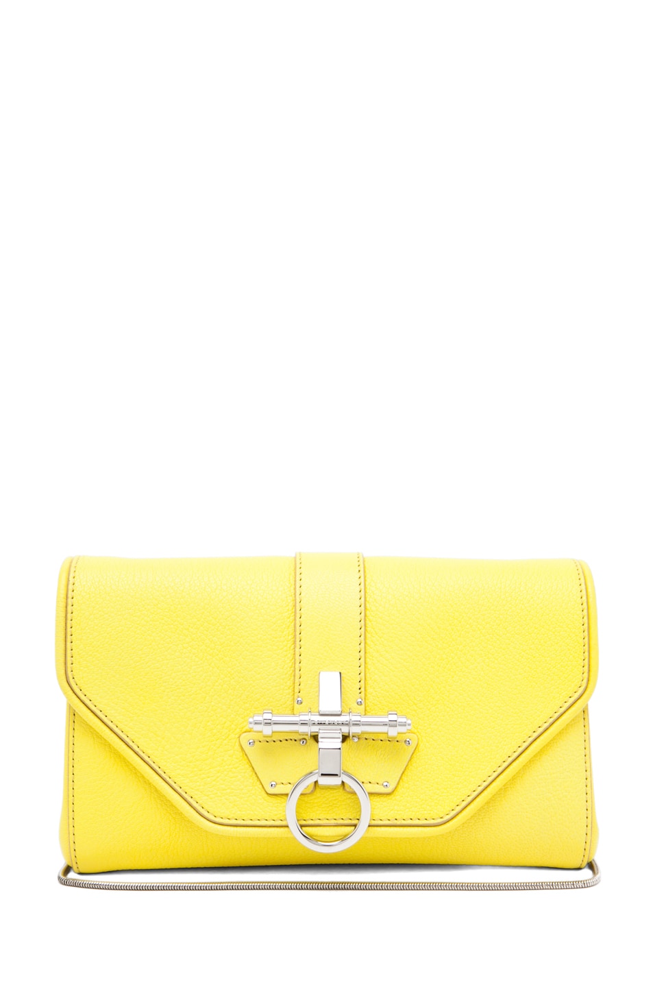 Image 1 of Givenchy Obsedia Clutch in Yellow