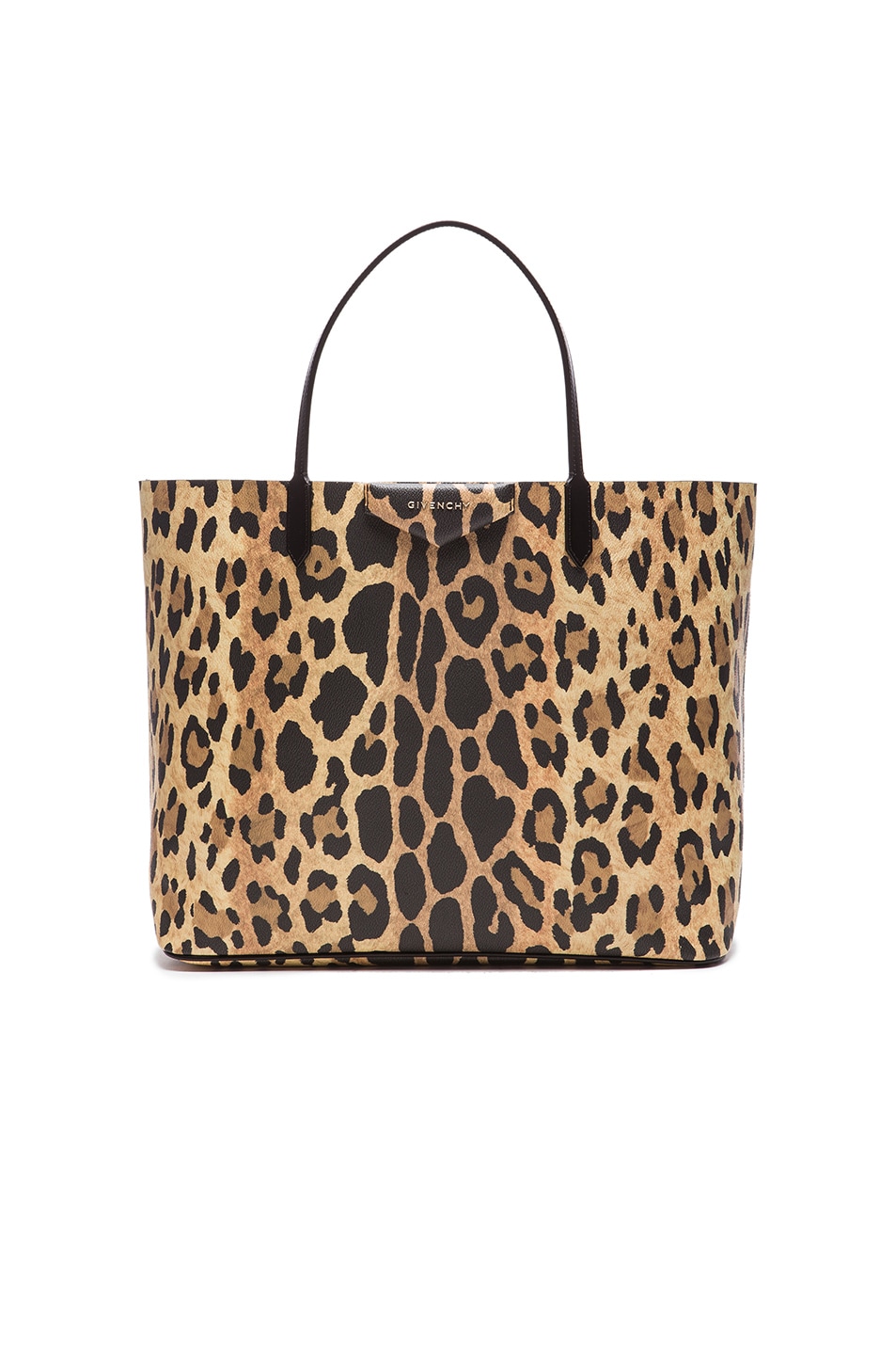 Image 1 of Givenchy Large Antigona Shopping in Leopard Print