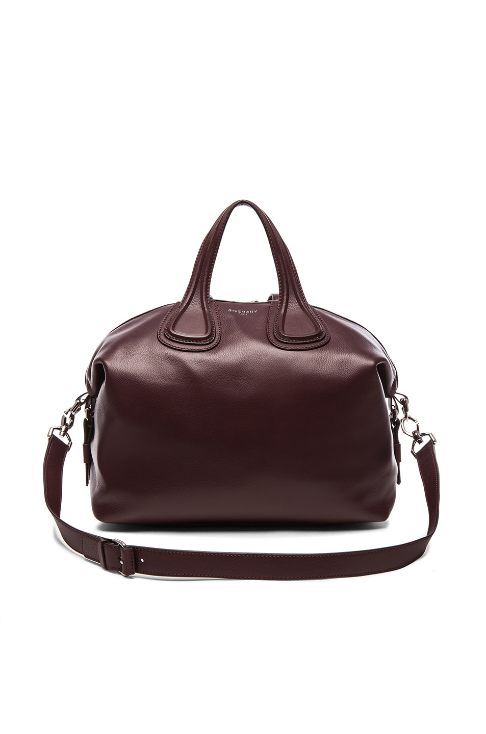 Image 1 of Givenchy Medium Nightingale in Oxblood Red