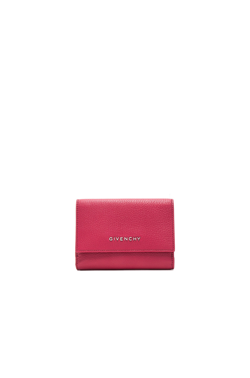Image 1 of Givenchy Compact Wallet in Raspberry