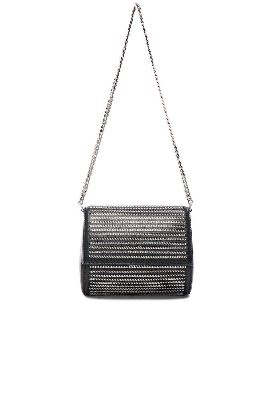 Image 1 of Givenchy Minaudiere All Over Chain Pandora Box in Black
