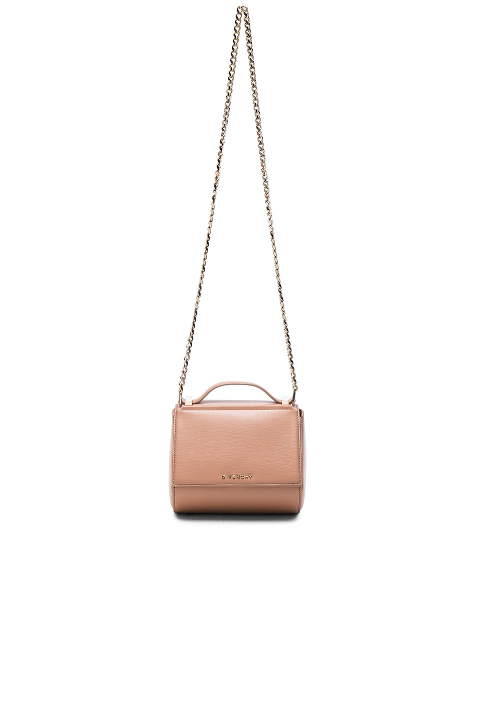 Image 1 of Givenchy Mini Chain Pandora Box in Old Pink