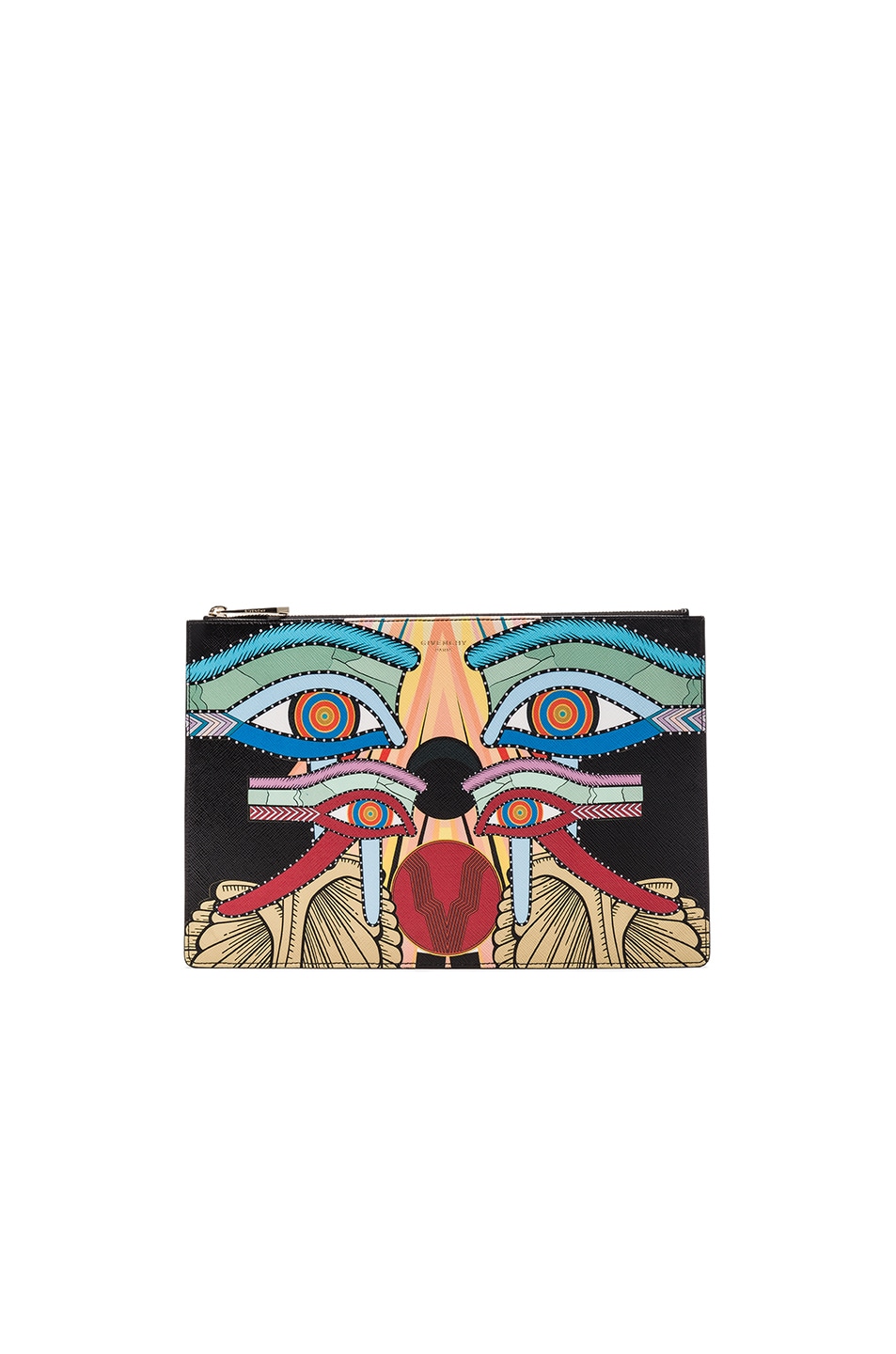 Image 1 of Givenchy Medium Egyptian Eyes Print in Multi