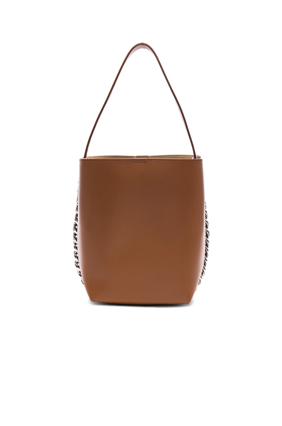 Image 1 of Givenchy Infinity Smooth Bucket Bag in Cognac