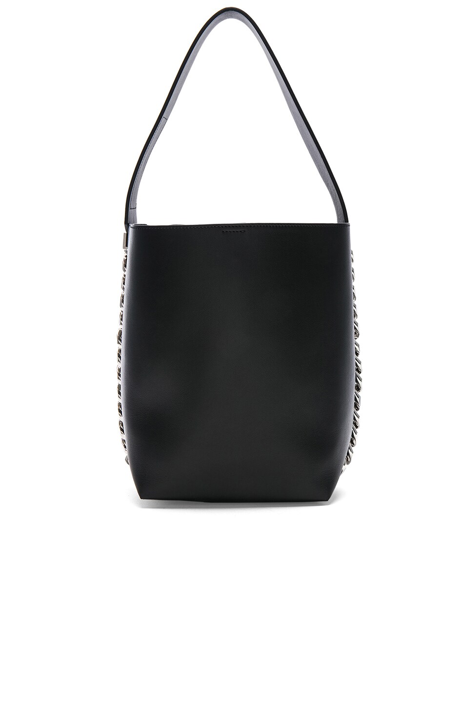 Image 1 of Givenchy Infinity Smooth Bucket Bag in Black