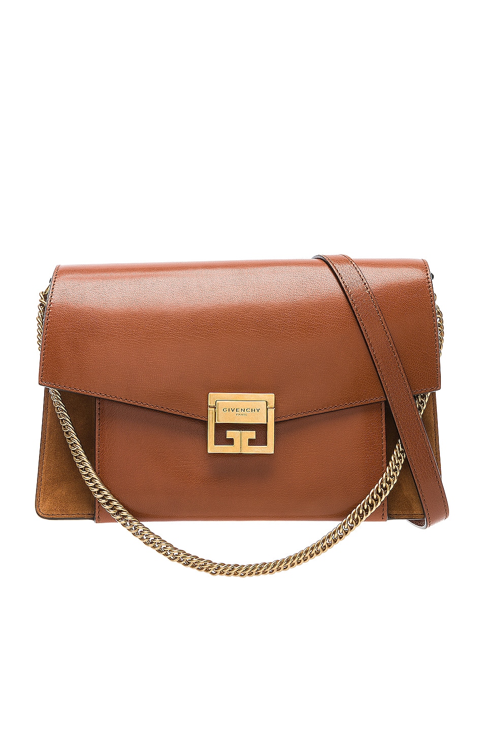 Image 1 of Givenchy Medium Leather GV3 in Chestnut