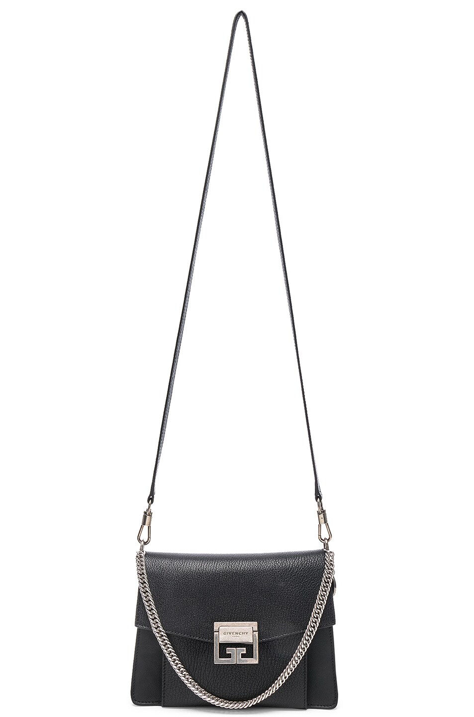 Image 1 of Givenchy Small Leather GV3 in Black