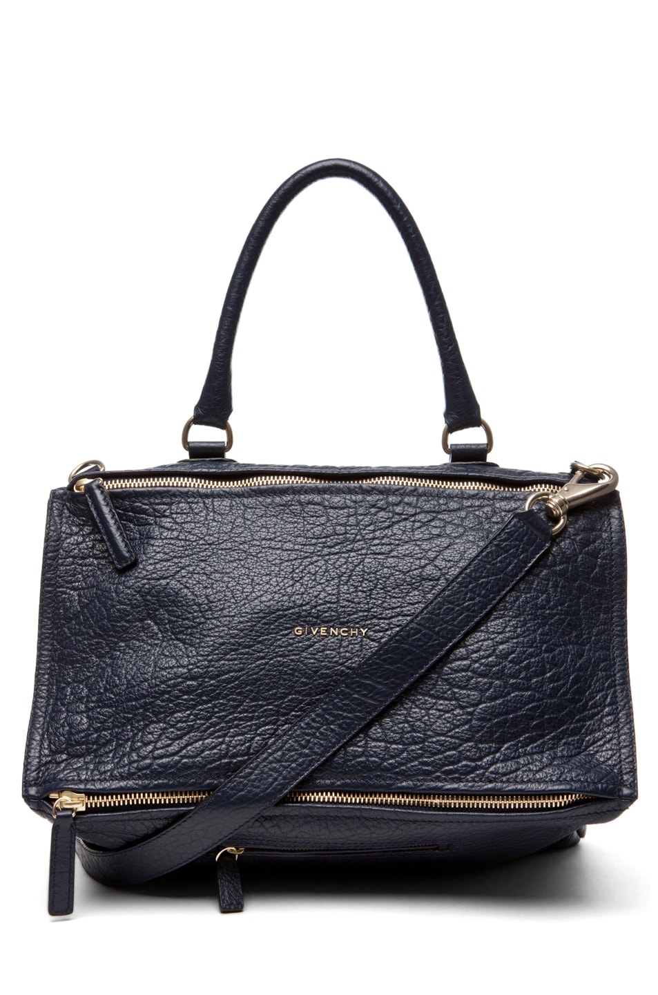 Image 1 of Givenchy Large Pandora Handbag in Night Blue