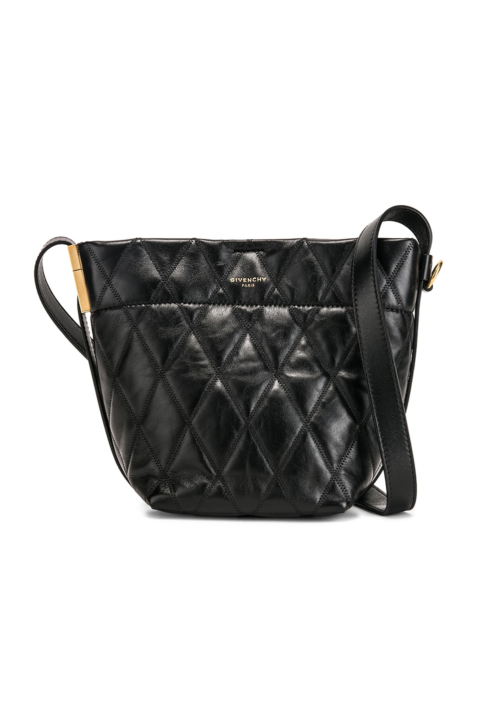 Image 1 of Givenchy Mini GV Convertible Bucket Bag in Black