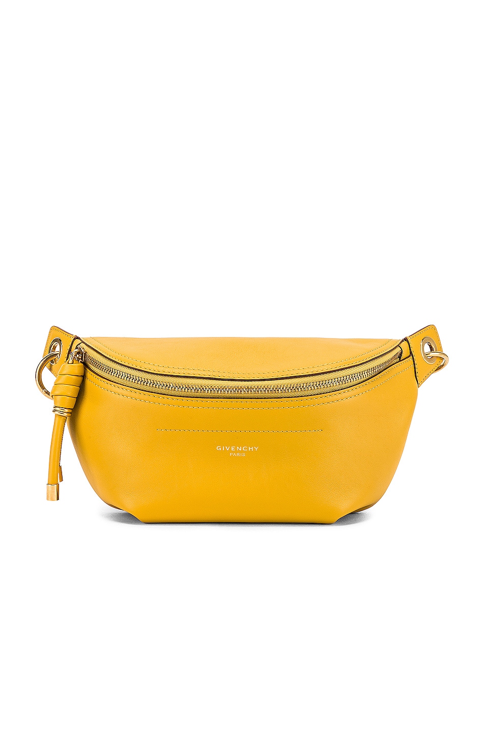 Givenchy Whip Chain Belt Bag In Yellow Curry