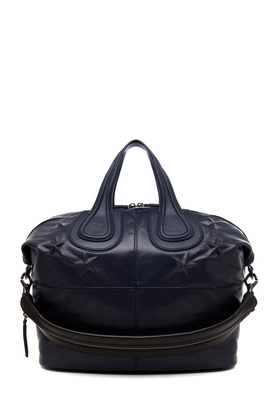 Image 1 of Givenchy Nightingale Stars Bag in Navy & Black