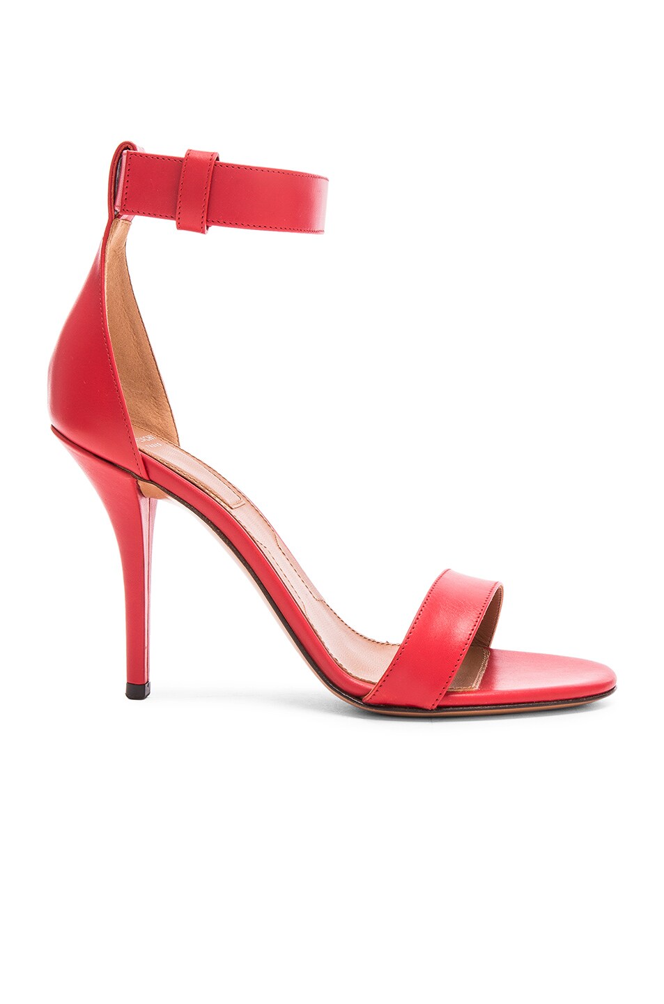Image 1 of Givenchy Retra Leather Heels in Red