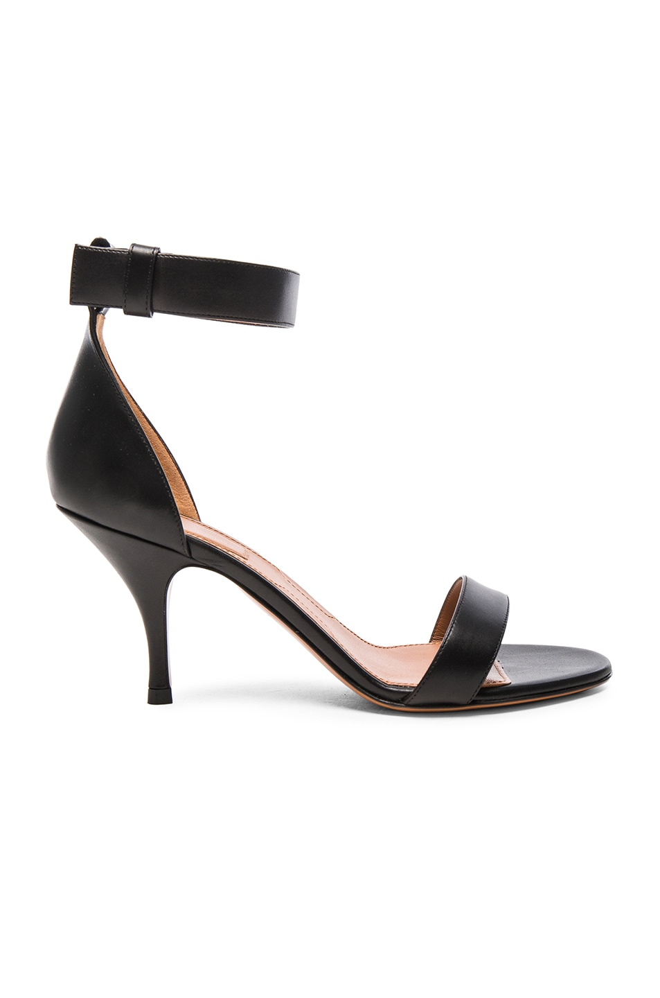 Image 1 of Givenchy Leather Kali Heels in Black