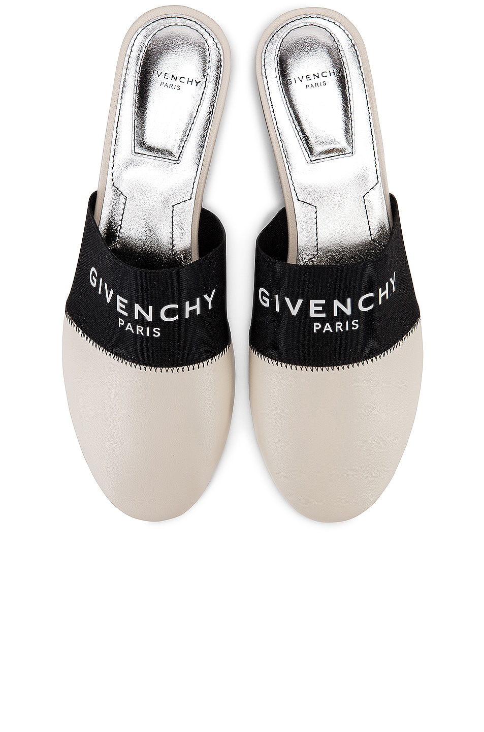 Image 1 of Givenchy Bedford Flat Mules in Beige