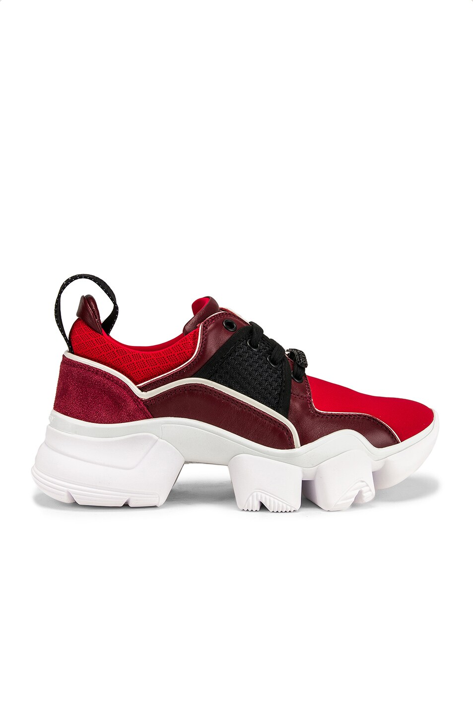 Image 1 of Givenchy Jaw Low Sneakers in Wine