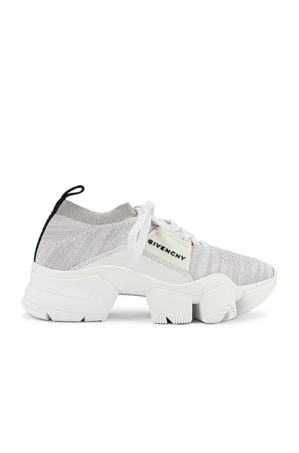 Image 1 of Givenchy Jaw Low Sock Sneakers in White