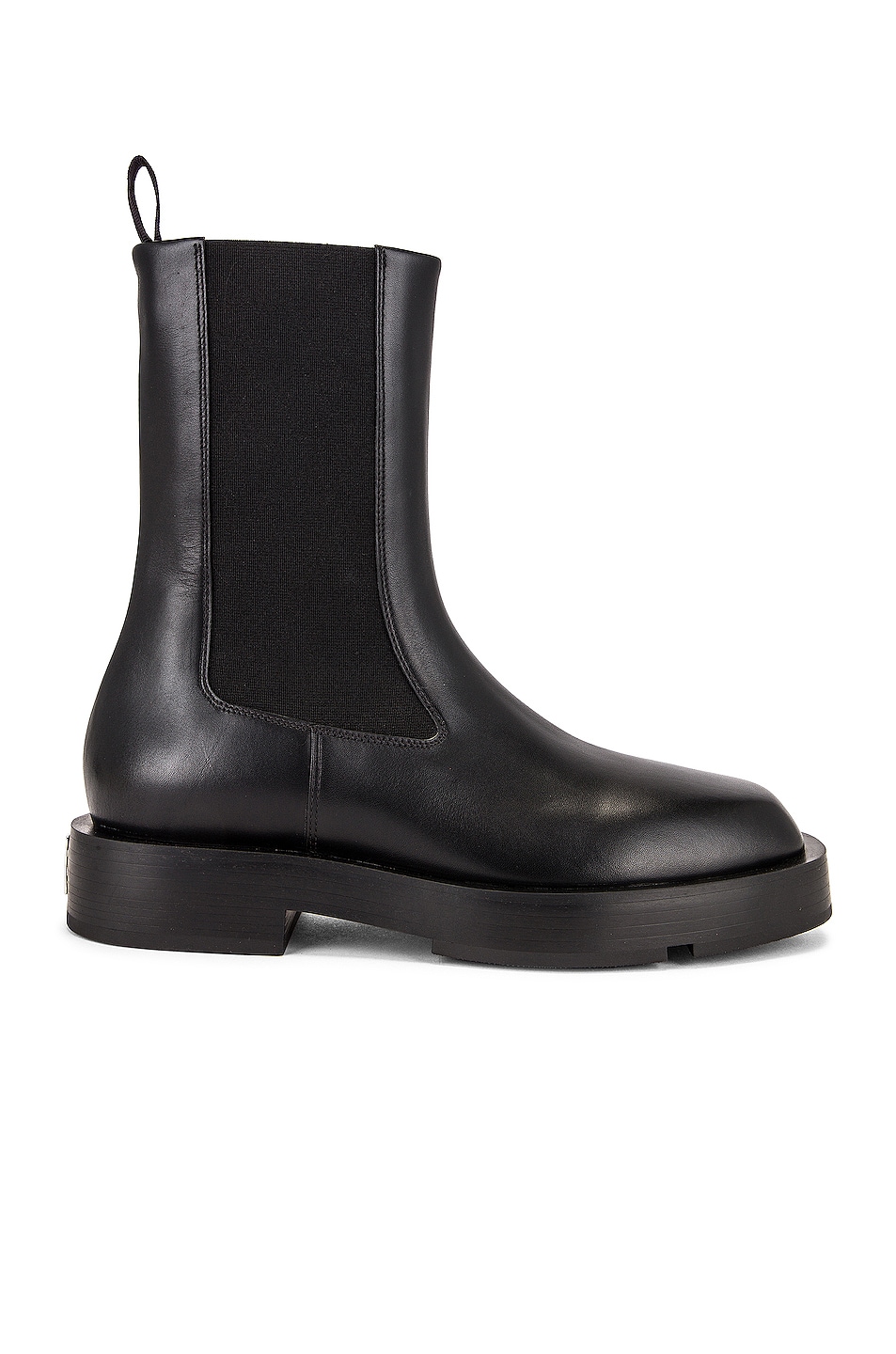 Image 1 of Givenchy Squared Chelsea Ankle Boots in Black