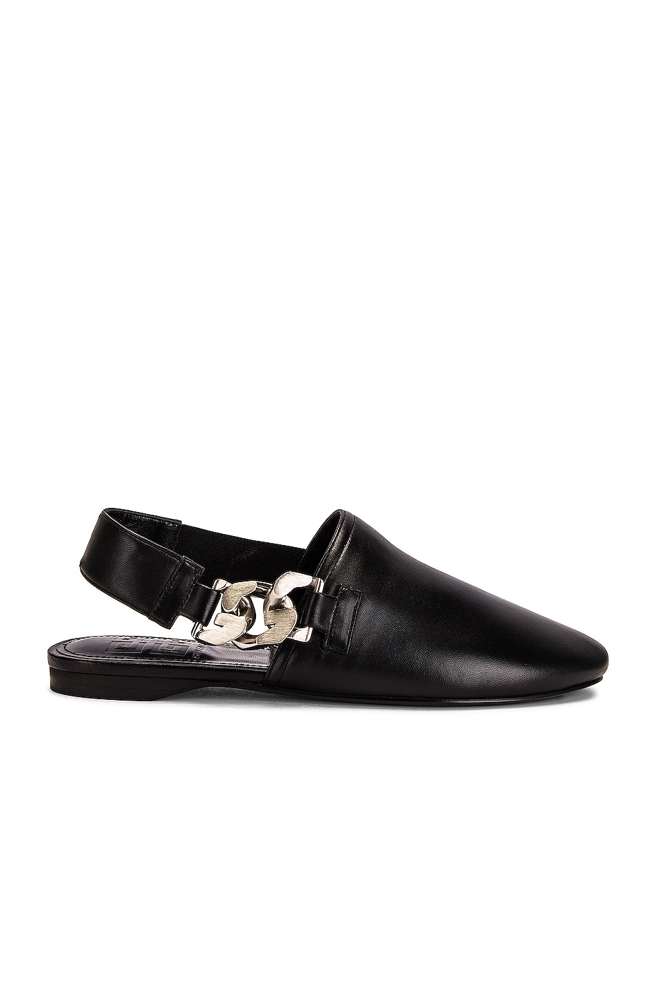 Image 1 of Givenchy G Chain Slingback Mules in Black