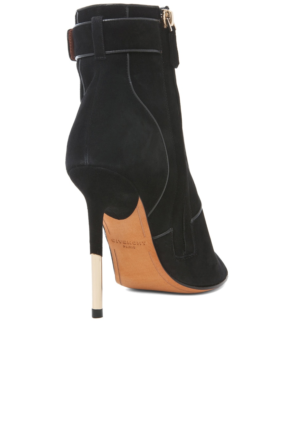 givenchy shark boots suede