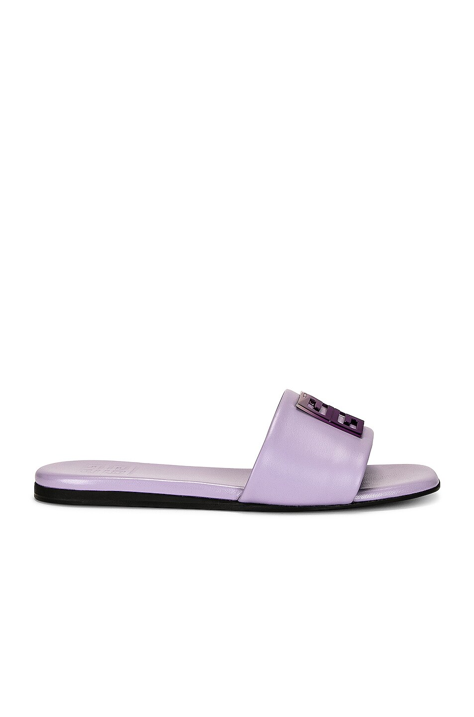 Image 1 of Givenchy 4G Flat Mule Sandals in Lilac