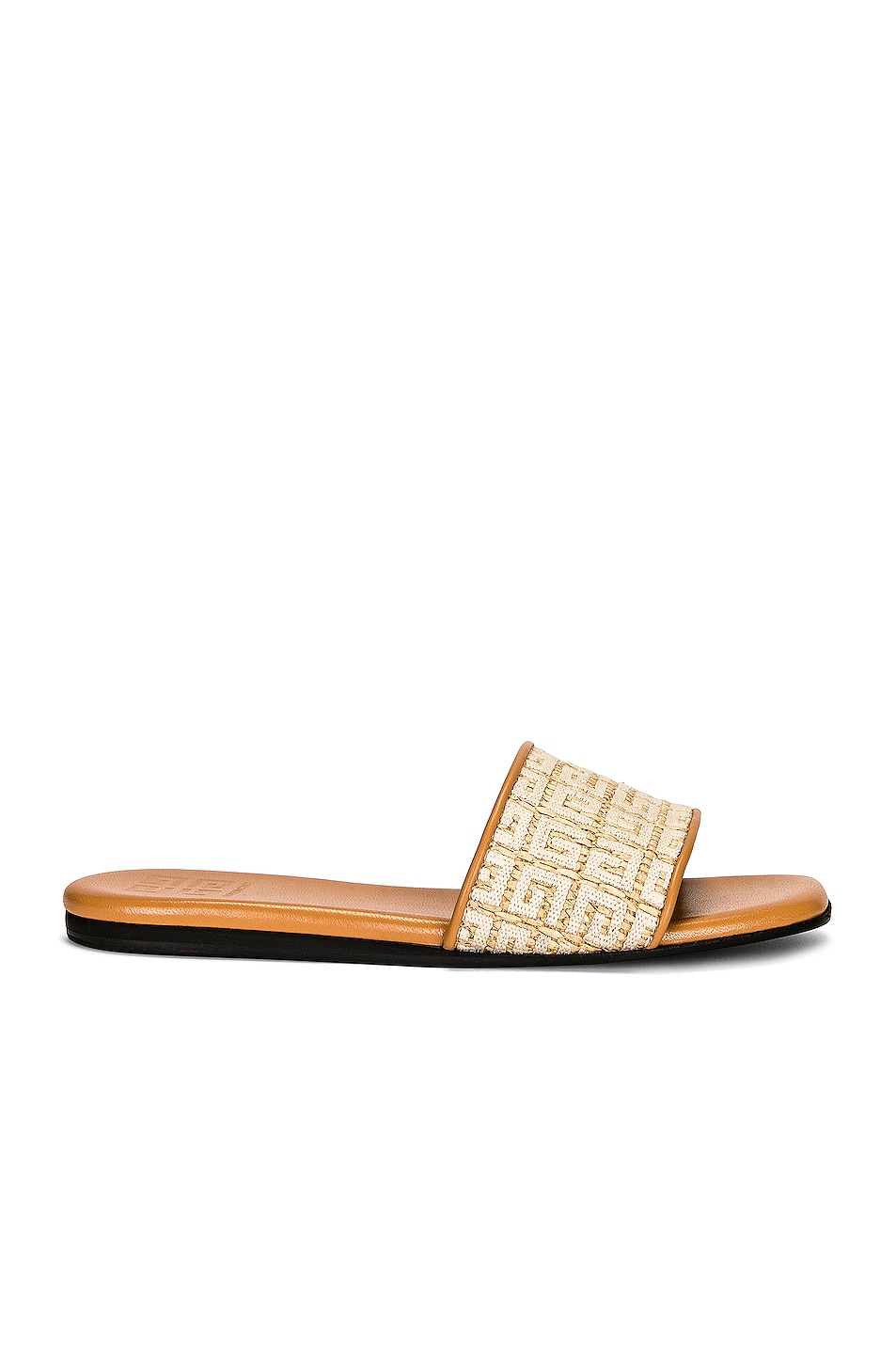 Image 1 of Givenchy 4G Flat Mule Sandals in Beige