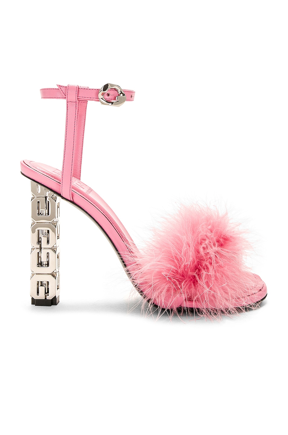Image 1 of Givenchy G Cube 105 Sandal in Bright Pink